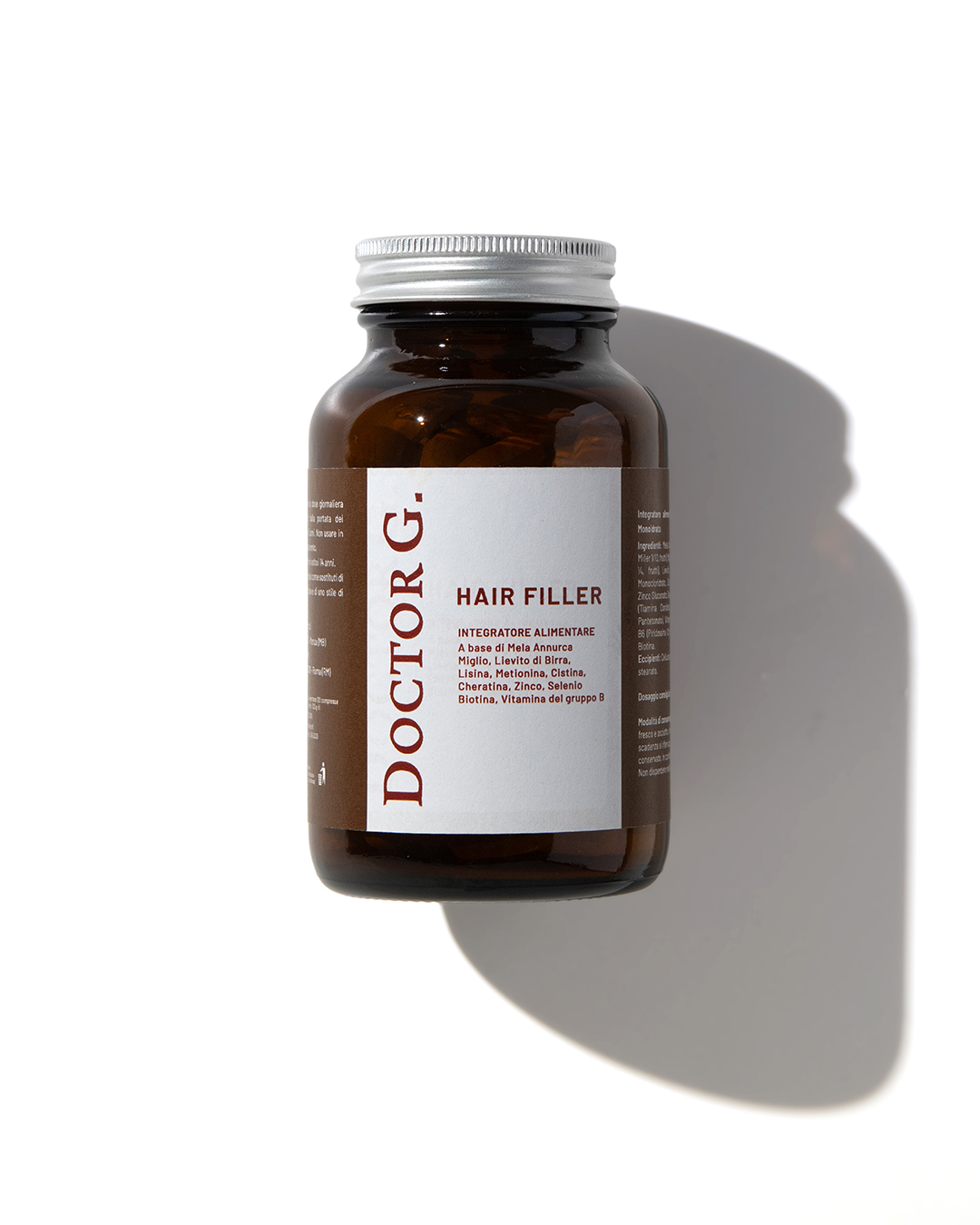 Doctor G Hair Filler Integratore per Capelli a base di Mela Annurca 120 capsule